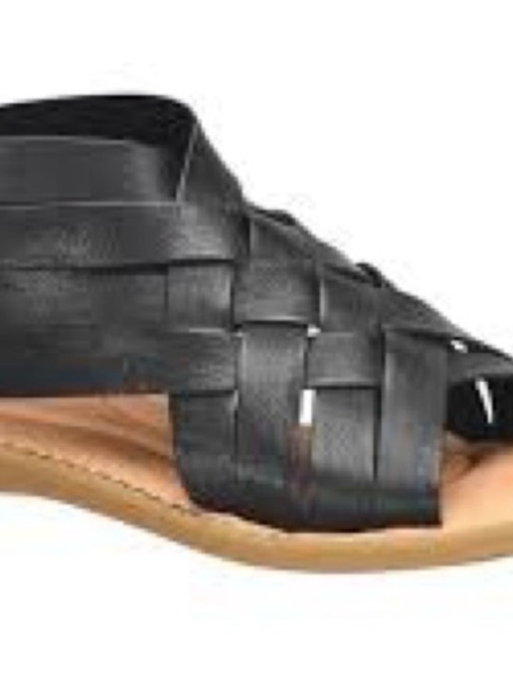 Born Ira Classic Black Woven Women’s Sandal